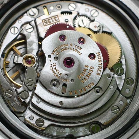 rolex datejust calibro 3135|rolex 3135 winding system.